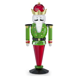 Holiday Cheers Nutcracker, Green - Swarovski, 5656196