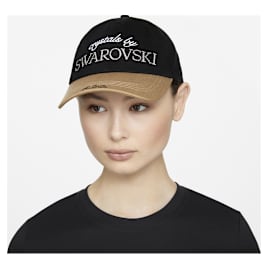 ADVISORY BOARD CRYSTALS, ''Crystals By'' crystal hat, Anthracite - Swarovski, 5644776