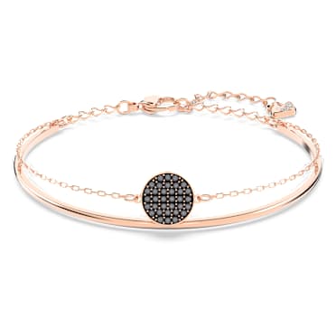Sublima Armreif, Grau, Roségold-Legierungsschicht - Swarovski, 5389046