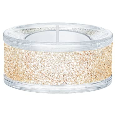 Shimmer Tea Light, Altın rengi - Swarovski, 5428724