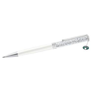 Crystalline New Giant 볼펜, 화이트, 크롬 플래팅 - Swarovski, 5503794