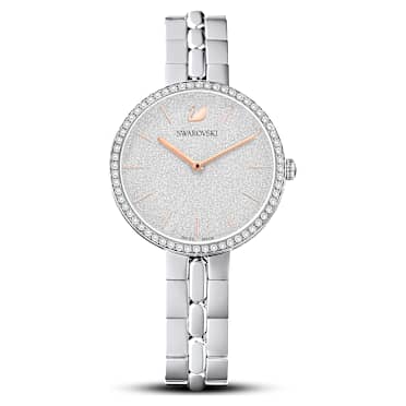 Cosmopolitan นาฬิกา, Swiss Made, สร้อยข้อมือโลหะ, โทนสีเงิน, สเตนเลสสตีล - Swarovski, 5517807