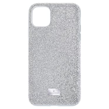 Θήκη κινητού High, iPhone® 11 Pro Max, Ασημί τόνος - Swarovski, 5531149