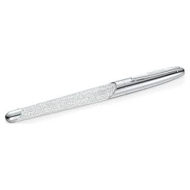 Crystalline Nova ปากกาหมึกซึมหัวลูกลื่น, โทนสีเงิน, เคลือบโครเมียม - Swarovski, 5534320