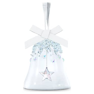 聖誕鐘掛飾, 星星, 小 - Swarovski, 5545500