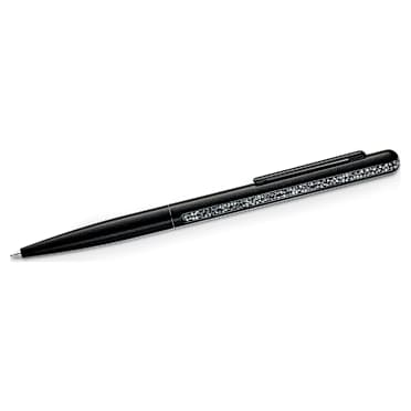 Crystal Shimmer ballpoint pen, Black, Black lacquered - Swarovski, 5595667