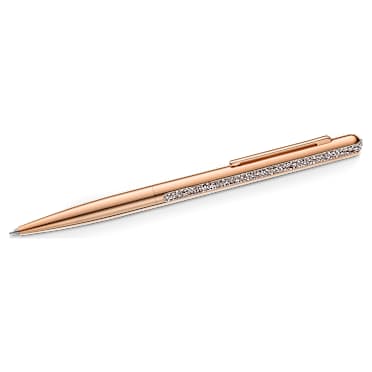 Crystal Shimmer ballpoint pen, Rose gold tone, Rose gold-tone plated - Swarovski, 5595673