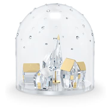 Holiday Magic Sat iarna, Clopot din sticlă - Swarovski, 5597141