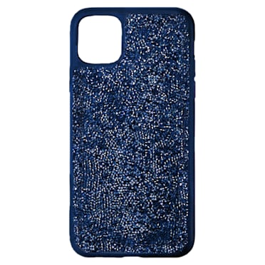Capa para smartphone Glam Rock, iPhone® 12 mini, Azul - Swarovski, 5599173