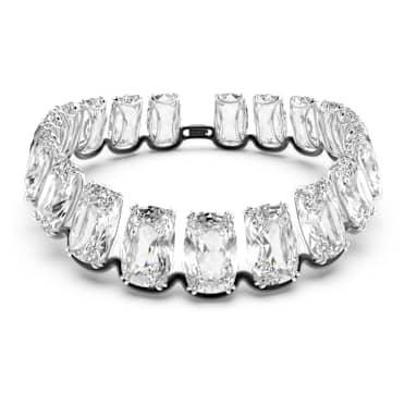 Harmonia Gerdanlık, Büyük yüzer kristaller, Beyaz, Karışık metal yüzey - Swarovski, 5600035