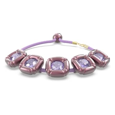 Dulcis Armband, Kissenschliff, Violett - Swarovski, 5613731