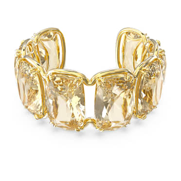 Harmonia Kelepçe, Büyük yüzer kristaller, Altın Rengi, Altın rengi kaplama - Swarovski, 5616521