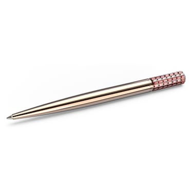 볼포인트 펜, 핑크, 로즈골드 톤 플래팅 - Swarovski, 5618146
