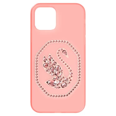 スマートフォンケース, スワン, iPhone® 12/12 Pro, ペールピンク - Swarovski, 5625641