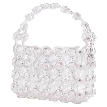 Bag, Silver tone, Rhodium plated - Swarovski, 5625819