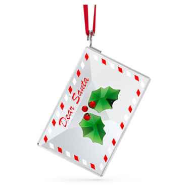 Holiday Cheers Decoración Carta a Papá Noel - Swarovski, 5630339
