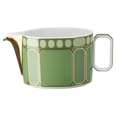 Molheira Signum, Porcelana, Verde - Swarovski, 5635518
