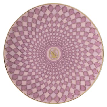 Signum Tallrik, Porslin, Liten, Rosa - Swarovski, 5635562