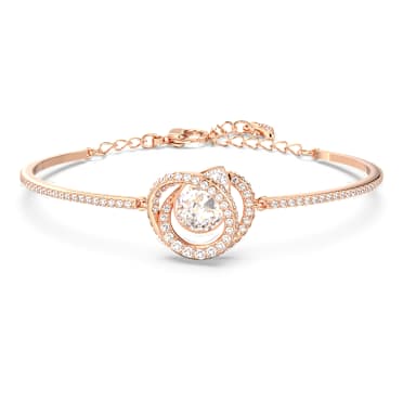 Generation กำไล, ขาว, เคลือบโทนสีโรสโกลด์ - Swarovski, 5636588