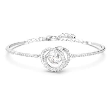 Generation กำไล, ขาว, เคลือบโรเดียม - Swarovski, 5636592