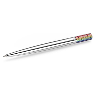 Ballpoint pen, Multicolored, Chrome plated - Swarovski, 5637772