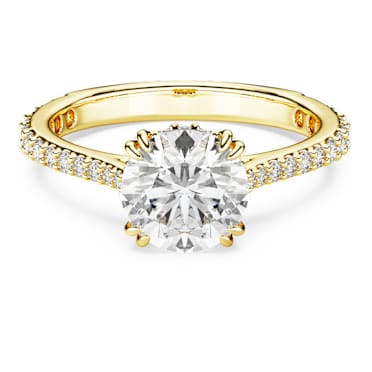 【美品 】SWAROVSKI スワロフスキー ◇カクテルリング◇サイズ52 カクテルリング & ステートメントリング | スワロフスキー