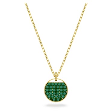 Pendente Sublima, Verde, Placcato color oro - Swarovski, 5642939