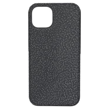 High smartphone case, iPhone® 13, Black - Swarovski, 5643026