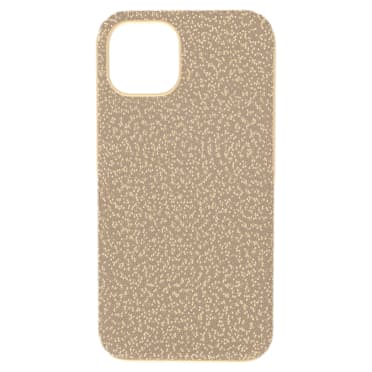 High smartphone case, iPhone® 13, Gold tone - Swarovski, 5643030