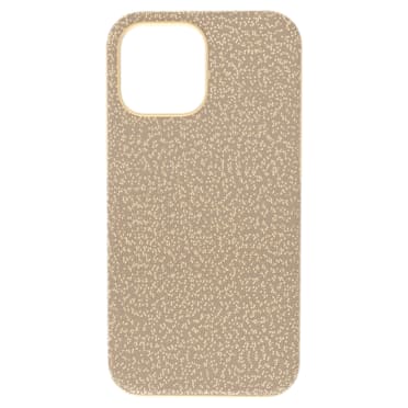 High smartphone case, iPhone® 13 Pro Max, Gold tone - Swarovski, 5643031