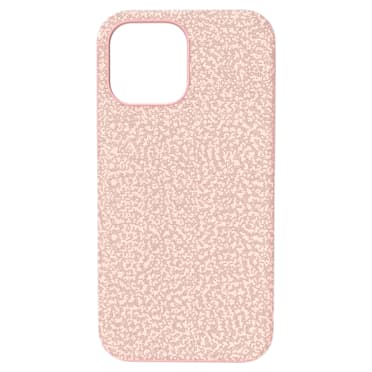 High smartphone case, iPhone® 13 Pro Max, Pale pink - Swarovski, 5643033