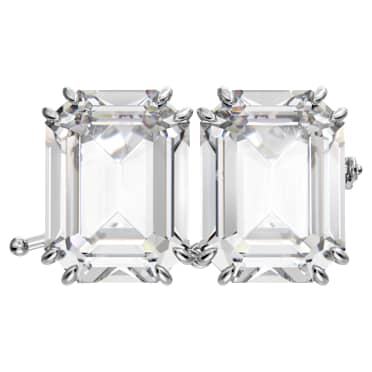 Millenia 익스텐더, 옥타곤 컷, 화이트, 로듐 플래팅 - Swarovski, 5645621