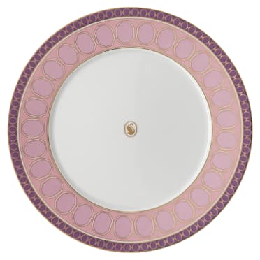 Tavă Signum, Porțelan, Roz - Swarovski, 5648488