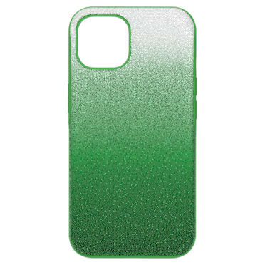 High smartphone case, Color gradient, iPhone® 14, Green - Swarovski, 5650676