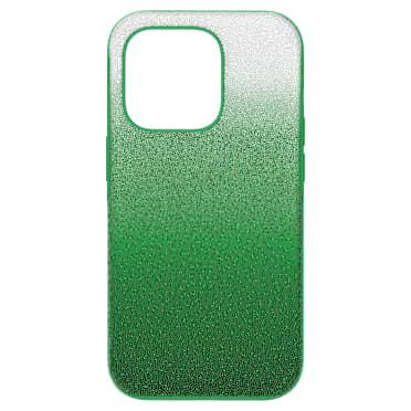 High スマートフォンケース, グラデーションカラー, iPhone® 14 Pro, グリーン - Swarovski, 5650677
