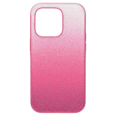 Ovitek za mobilni telefon High, Barvno prelivanje, iPhone® 14 Pro, Roza - Swarovski, 5650833