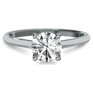 Bague Eternity, Diamant créé en laboratoire 1 carat, Or blanc 14 carats - Swarovski, 5651264