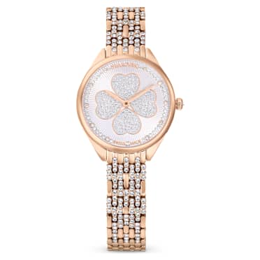 Swarovski rose gold watch on sale
