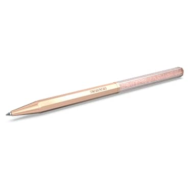 Crystalline ปากกาลูกลื่น, ทรงแปดเหลี่ยม, โทนโรสโกลด์, เคลือบโทนสีโรสโกลด์ - Swarovski, 5654065