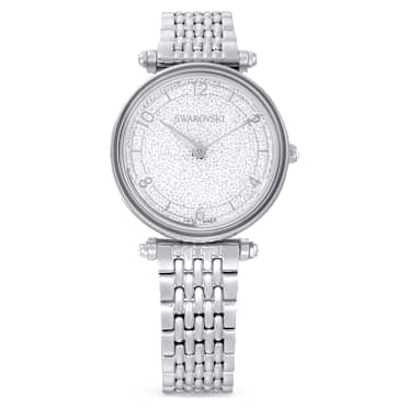 นาฬิกา Crystalline Wonder, Swiss Made, สร้อยข้อมือโลหะ, โทนสีเงิน, สเตนเลสสตีล - Swarovski, 5656929