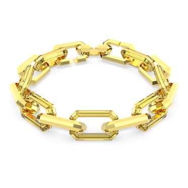 Lucent necklace, Statement, Yellow - Swarovski, 5657702