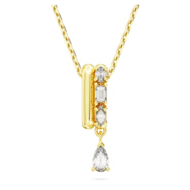 Colgante Imber, Tallas mixtas, Blanco, Baño tono oro - Swarovski, 5663333