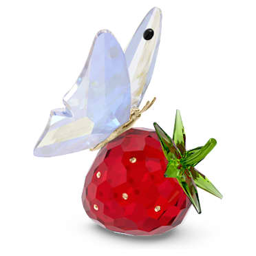 Idyllia Schmetterling und Erdbeere - Swarovski, 5666846