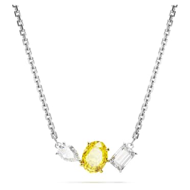 Pendente Mesmera, Taglio misto, Giallo, Mix di finiture - Swarovski, 5668277