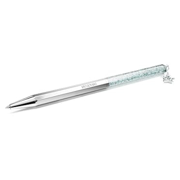 Crystalline ปากกาลูกลื่น, ดวงดาว, น้ำเงิน, เคลือบโครเมียม - Swarovski, 5669929