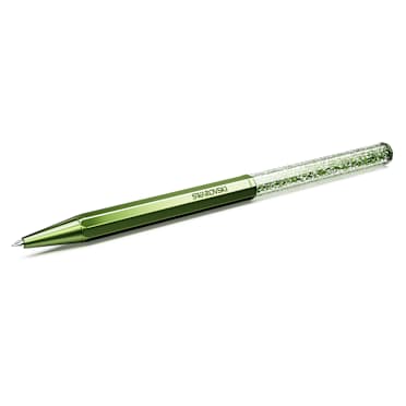 ปากกาลูกลื่น Crystalline, ทรงแปดเหลี่ยม, เขียว, เคลือบสีเขียว - Swarovski, 5669934