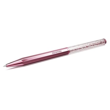 Długopis Crystalline, Kształt ośmiokątny, Różowy, Lakierowany na różowo - Swarovski, 5669937