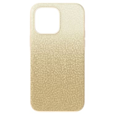 Pouzdro na chytrý telefon High, Barevný přechod, iPhone® 14 Pro Max, Zlatý odstín - Swarovski, 5674494