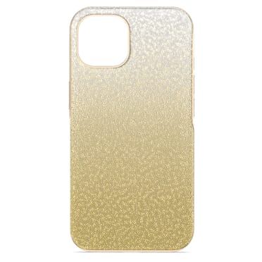 High smartphone case, Color gradient, iPhone® 14, Gold tone - Swarovski, 5674496