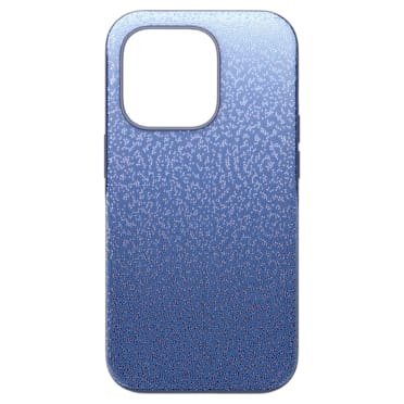 High smartphone case, Color gradient, iPhone® 14 Pro, Blue - Swarovski, 5674498